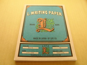 LIFE社のL.WRITING PAPER