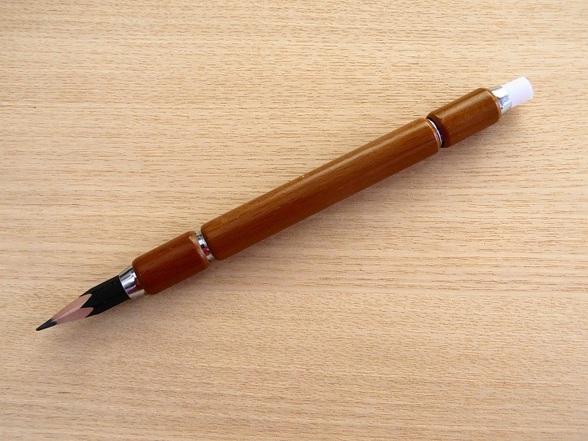 お気に入りの鉛筆を消しゴム付き鉛筆にするスグレ技